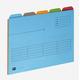 Elba A4 Ultimate Tabbed Folder - Assorted Colour (Pack of 25)