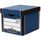 Bankers Box Premium Tall Storage Box - Blue (Pack of 10)