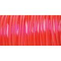 Rexlace Plastic Lacing .0938 X100yd-Clear Red