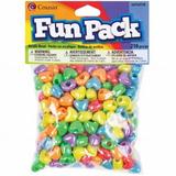 Fun Pack Acrylic Heart Beads 210pk Assorted Colors