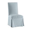 Parsons Chair Slipcover Only - Suzanne Kasler Signature 13oz Linen - Blanc - Ballard Designs Blanc - Ballard Designs
