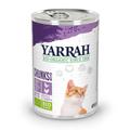 12x405g Chicken & Turkey, Nettle & Tomato Yarrah Organic Wet Cat Food