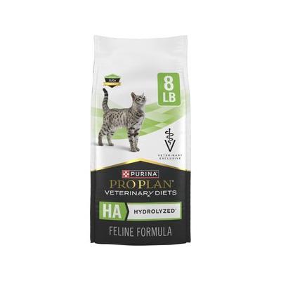 Purina Pro Plan Veterinary Diets HA Hydrolyzed Dry Cat Food, 8-lb bag