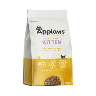 2x7.5kg Kitten Applaws Dry Cat Food