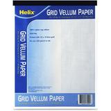 Helix Grid Vellum Paper Pad Letter