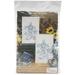 Stamped Kitchen Towels For Embroidery-Blue Rose