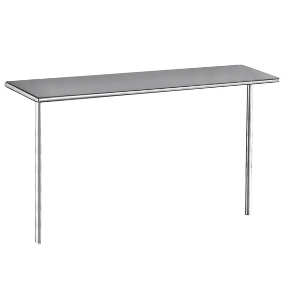 Advance Tabco PT-10-120 Smart Fabrication 10" x 120" Middle Mount Stainless Steel Shelf