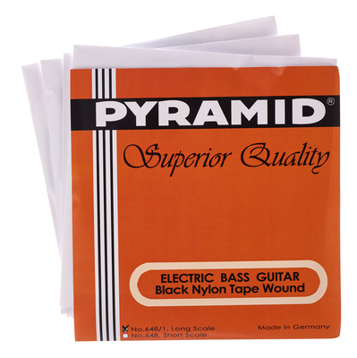 Pyramid Black Tape Nylon Saiten 648/1