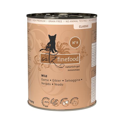 6x400g Wild catz finefood Katzenfutter nass