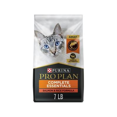 Purina Pro Plan Adult Salmon & Rice Formula Dry Cat Food, 7-lb bag
