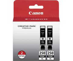 Canon 250 XL Ink Tank Twin-Pack - Black - 6432B004