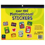 Jumbo Motivational Sticker Book 480 Stickers