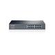 TP-Link TL-SG1016DE 16-Port Gigabit Netzwerk Managed Switch (13 Zoll Rack-Montage, Metallgehäuse, lüfterlos, Plug-und-Play, lebenslange Garantie) schwarz