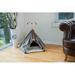 Armarkat Cat Bed Hooded Faux Fur in Brown | 11 H x 20 W x 20 D in | Wayfair C31HKF/BW