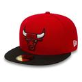 New Era Cap NBA BASIC CHICAGO BULLS 59FIFTY Fitted Adult Baseball Cap Red - Size 6 7/8