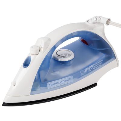 Hamilton Beach HIR200R White Non-stick Hospitality Iron, Steam & Dry with Auto Shut Off - 120V, 1200W