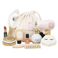 Le Toy Van - Wooden Cosmetic Set With Bag Role Play Toy | Star Beauty Bag Pretend Play Set - Suitable For 3 Years +