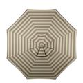 11' Patio Umbrella Replacement Canopy - Canopy Stripe Taupe/Sand Sunbrella - Ballard Designs Canopy Stripe Taupe/Sand Sunbrella - Ballard Designs