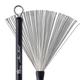 Vic Firth Signature Series Wire Brush - Steve Gadd - Retractable - Black Handle