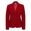 Busy Clothing Women Office Suit Jacket Blazer Burgundy Red 18