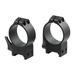 Warne Mfg. Company Maxima Quick Detach Rings - 34mm High (1.194") Qd Rings, Black