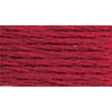 DMC Mouline 117-304 Six-Strand Embroidery Thread Medium Red 8.7-Yards