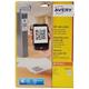 Avery Dennison L7120-25 QR-Code-Etiketten, quadratisch, blickdicht, Weiß, 20 Etiketten pro Blatt, 500 Etiketten 35 x 35 mm