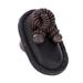 Vicenza Designs Equestre 1.75" Length Novelty Knob in Black | 1.75 H x 0.75 W in | Wayfair K1179-AC-BL