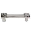 Vicenza Designs Medici 3" Center to Center Bar/Handle Pull Metal in Gray | 0.75 W in | Wayfair K1133-PN