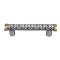 Vicenza Designs Cestino Bar Pull Metal in Gray | 0.625 W in | Wayfair K1004