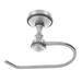 Vicenza Designs San Michele Wall Mounted French Toilet Paper Holder Metal in Gray | 3.75 H x 7 W x 2.43 D in | Wayfair TP9006F-AN