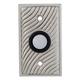 Symple Stuff Sanzio Push Button in Gray | 2.75 H x 1.5 W x 0.5 D in | Wayfair 60E113E15E3A4B24895E0382F6FAFB24