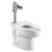 American Standard Madera Ada 1.6 GPF Elongated Flushometer Toilet w/ Self-Cleaning Power (Seat Not Included) in White | Wayfair 3043660.020