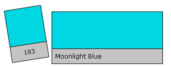 Lee Filter Roll 183 Moonlight Blue