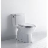 Duravit D-Code 1.28 GPF Elongated One-Piece Toilets (Seat Not Included) in White | 29.125 H x 15.5 W x 28.875 D in | Wayfair 0113010001