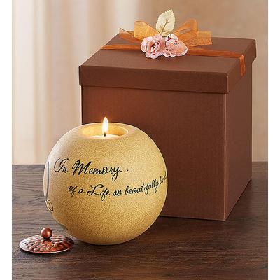 1-800-Flowers Everyday Gift Delivery In Memory Of A Life So Beautifully Lived Candle | Happiness Delivered To Their Door