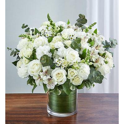 1-800-Flowers Everyday Gift Delivery Cherished Memories All White Large | Happiness Delivered To Their Door