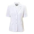 Busy Clothing Women Short Sleeve Jacket White 10