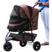 Pet Gear No-Zip Special Edition Stroller in Blue | 20.5 H x 11 W x 25.5 D in | Wayfair PG8250NZCH