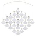 Flensted Mobiles Angel Chorus (25 Angels) Hanging Mobile - 22 Inches - High Quality Cardboard
