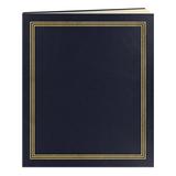 Pioneer Photo Albums XL 100 Beige Page Scrapbook (50 Sheets) Navy Blue