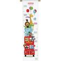 Vervaco Height Chart Funny Bus Counted Cross Stitch Kit, Multi-Colour