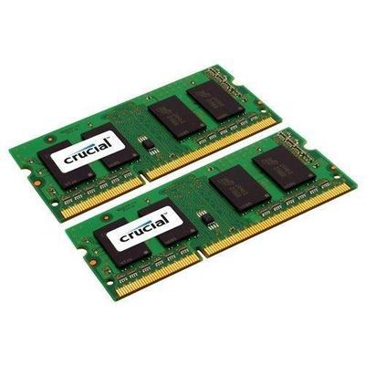 Crucial 8GB (4GB x 2) DDR3-1600 204-pin SODIMM Notebook Memory CT2KIT51264BF160B