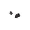 Trijicon Suppressor Tritium Night Sights For Glock - Night Sight Set White Outline- Green Lamps