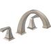 Delta Dryden Double Handle Deck Mounted Roman Tub Faucet Trim, Stainless Steel in Gray | 7.81 H in | Wayfair T2751-SS