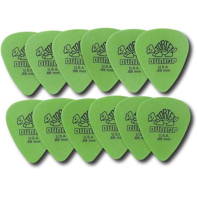 Dunlop Tortex Guitar Picks (12-Pack) - Green - 418P88