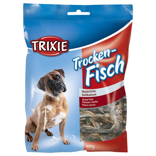 3 x 400 g Trixie Trockenfisch-Sprotten Hundesnack