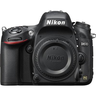 Nikon D610 24.3-Megapixel DSLR Camera (Body Only) - Black