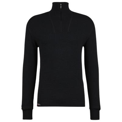 Woolpower - Zip Turtleneck 400 - Longsleeve Gr S schwarz