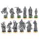 The Noble Collection The Lord of the Rings The Return of the King 12 Character Package - 12 Fine Pewter Figures in Box - Officially Licensed Film Set Movie Props Gifts